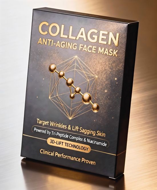 Colagen Anti-Mwgwd Wyneb Heneiddio