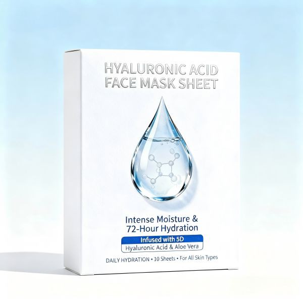 Taflen Masg Wyneb Asid Hyaluronig